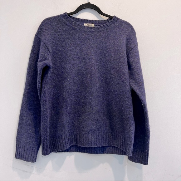 Acne Studios Samra Sweater Acne Studios Samara Wool Sweater In